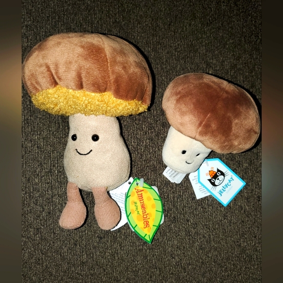 Jellycat Toys Jellycat London Amuseable Toadstool Brown Mushroom